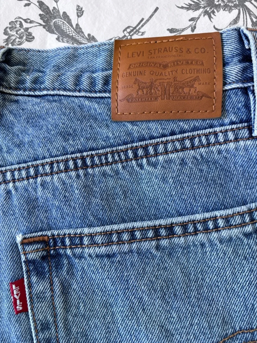 NWOT! Levi’s XL Baggy Straight Jeans - Picture 10 of 16